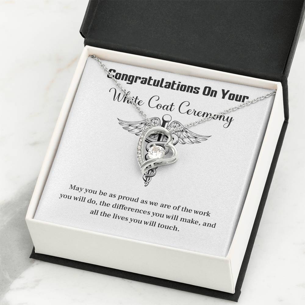 Congratulations On Your White Coat Ceremony You Can Conquer Necklace You Are Amazing Necklace Personal Development Jewelry Motivational Jewelry Gift From Dad Meaningful Gift For Graduates New Chapter Necklace Congratulations Necklace