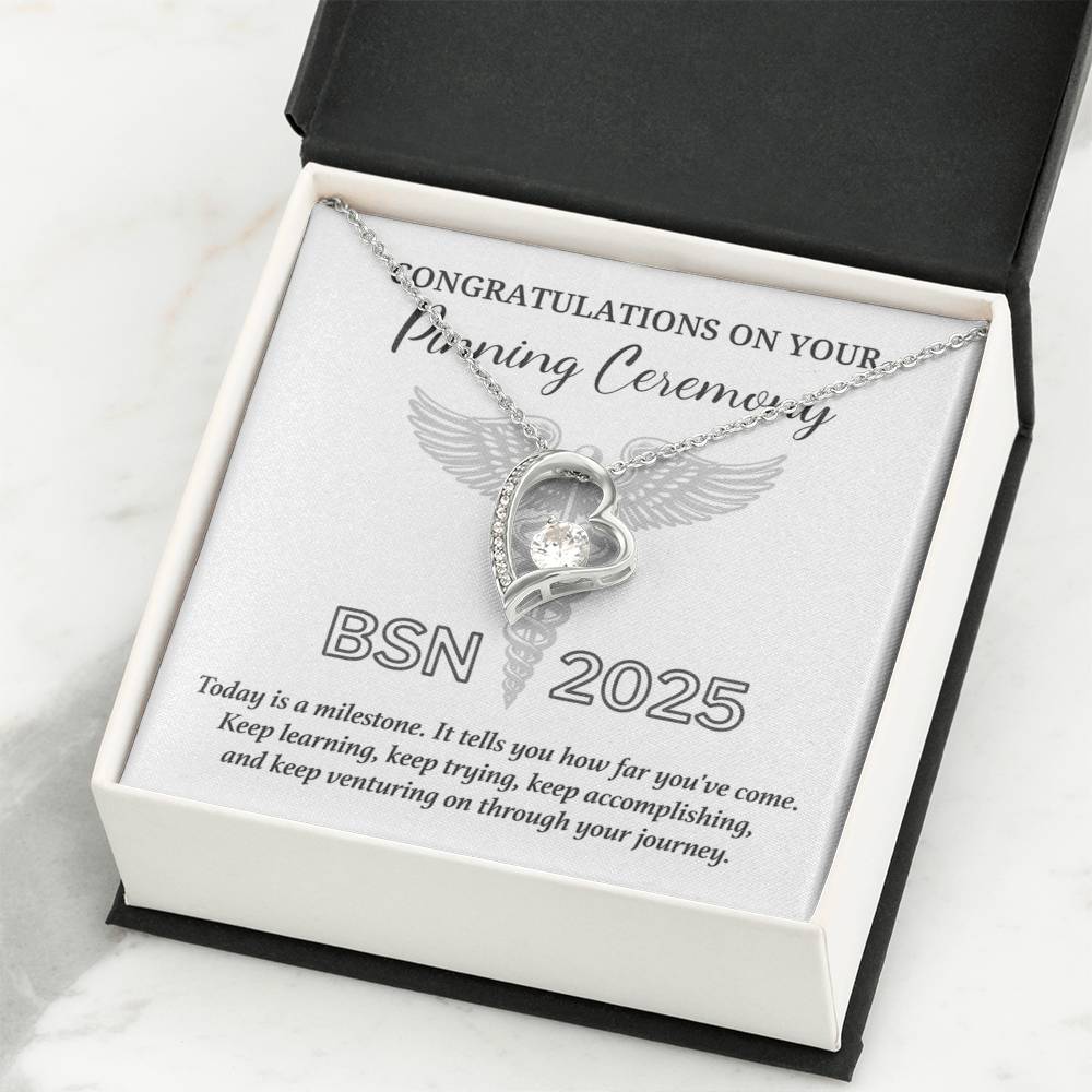 Pinning Ceremony Necklace Gift For Her With Gift Box