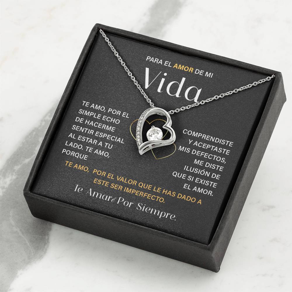 To the Love of My Life Necklace Gift Box
