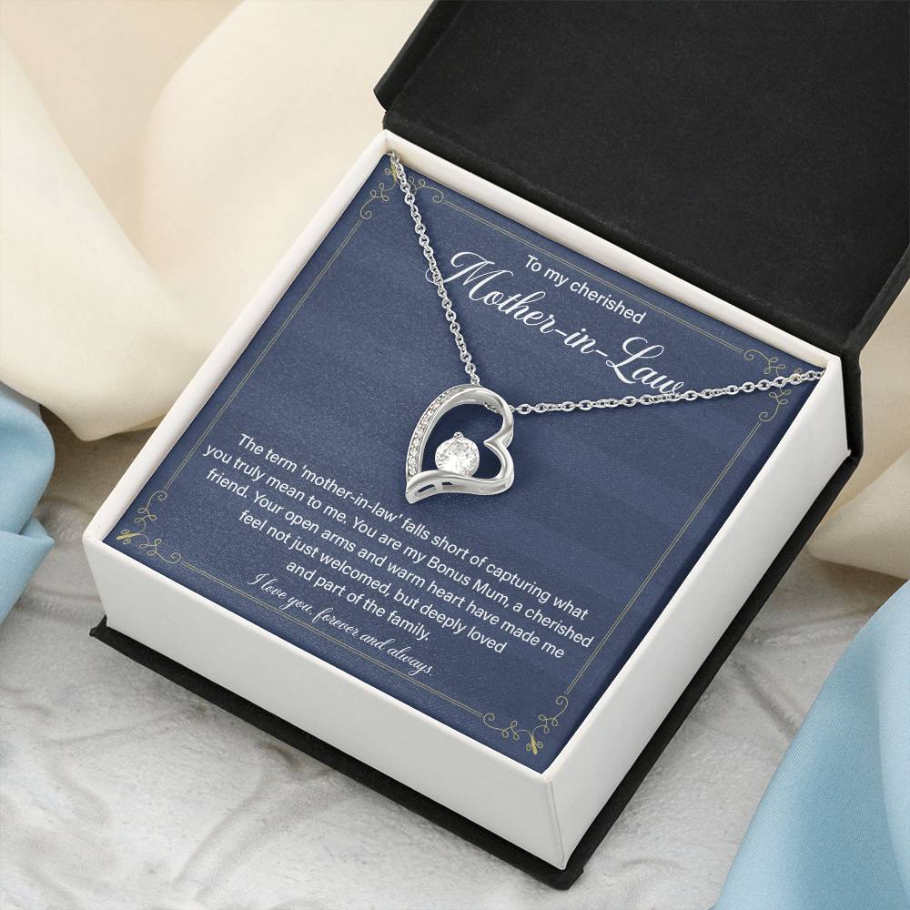 Jewelry Gift for Special Mother-in-law With Message Card