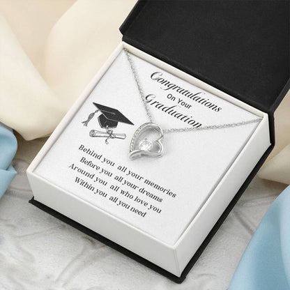 Congratulations On Your Graduation Necklace Graduation Necklace Gift Necklace For Graduate’s Special Day Gift For Graduate’s New Journey Necklace For Graduate’s Memories Gift For Graduate’s Success Emotional Gift For Graduates