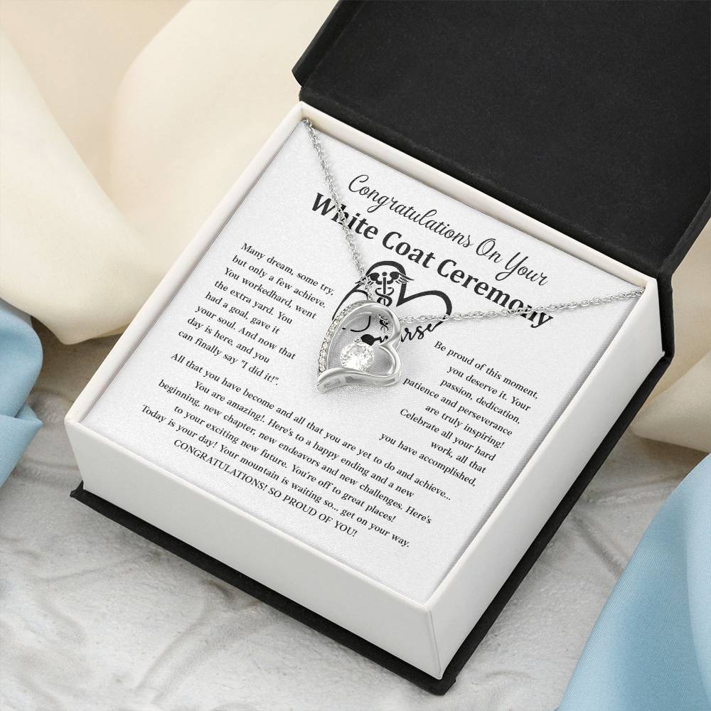 Congratulations On Your White Coat Ceremony You Can Conquer Necklace New Chapter Necklace Personal Growth Jewelry Motivational Jewelry White Coat Ceremony Congratulations Necklace Meaningful Gift For Graduates Emotional Connection Necklace