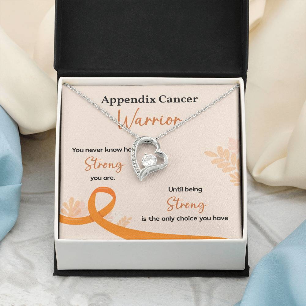 Appendix Cancer Warrior Gift – Message Card Inside