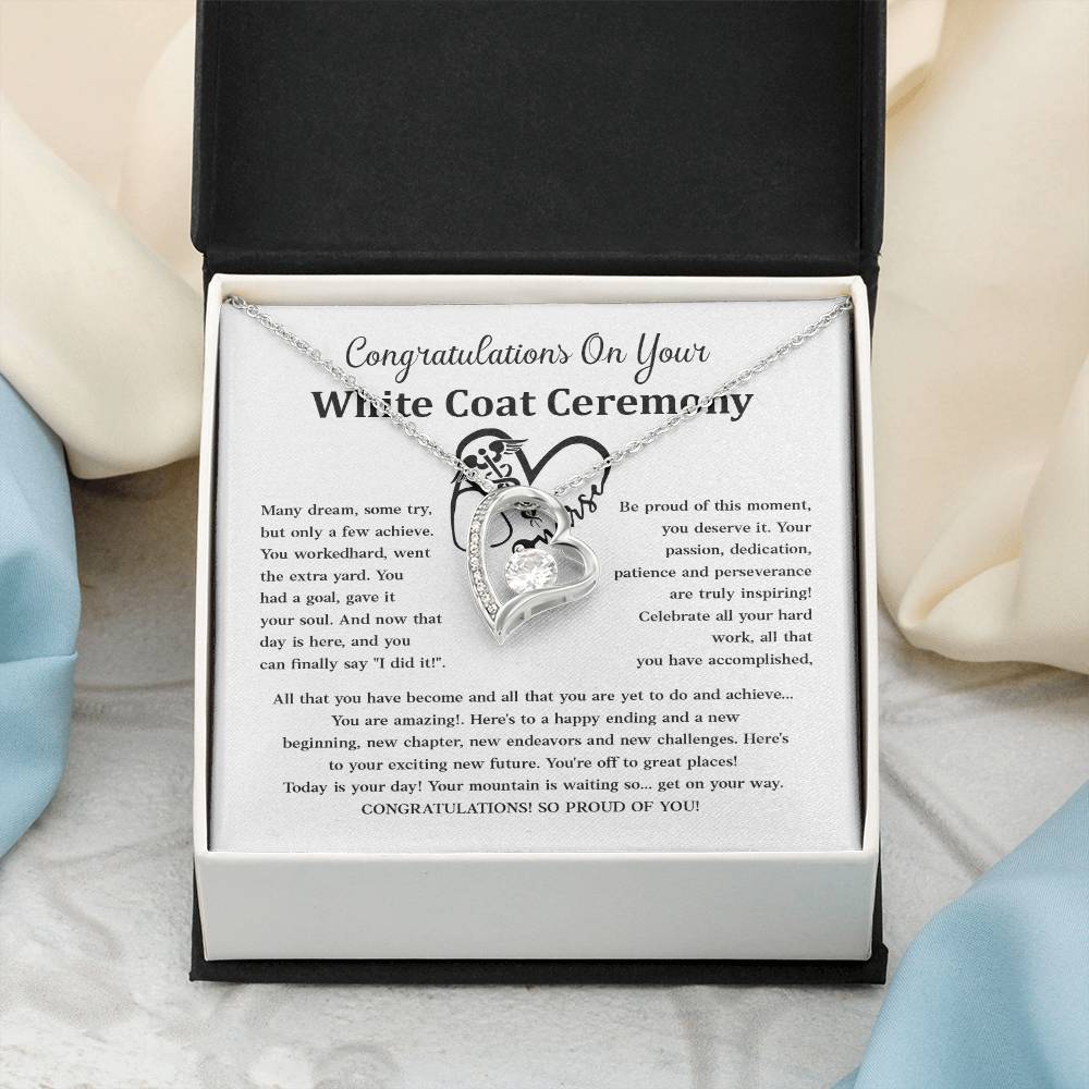 Congratulations On Your White Coat Ceremony You Can Conquer Necklace New Chapter Necklace Personal Growth Jewelry Motivational Jewelry White Coat Ceremony Congratulations Necklace Meaningful Gift For Graduates Emotional Connection Necklace