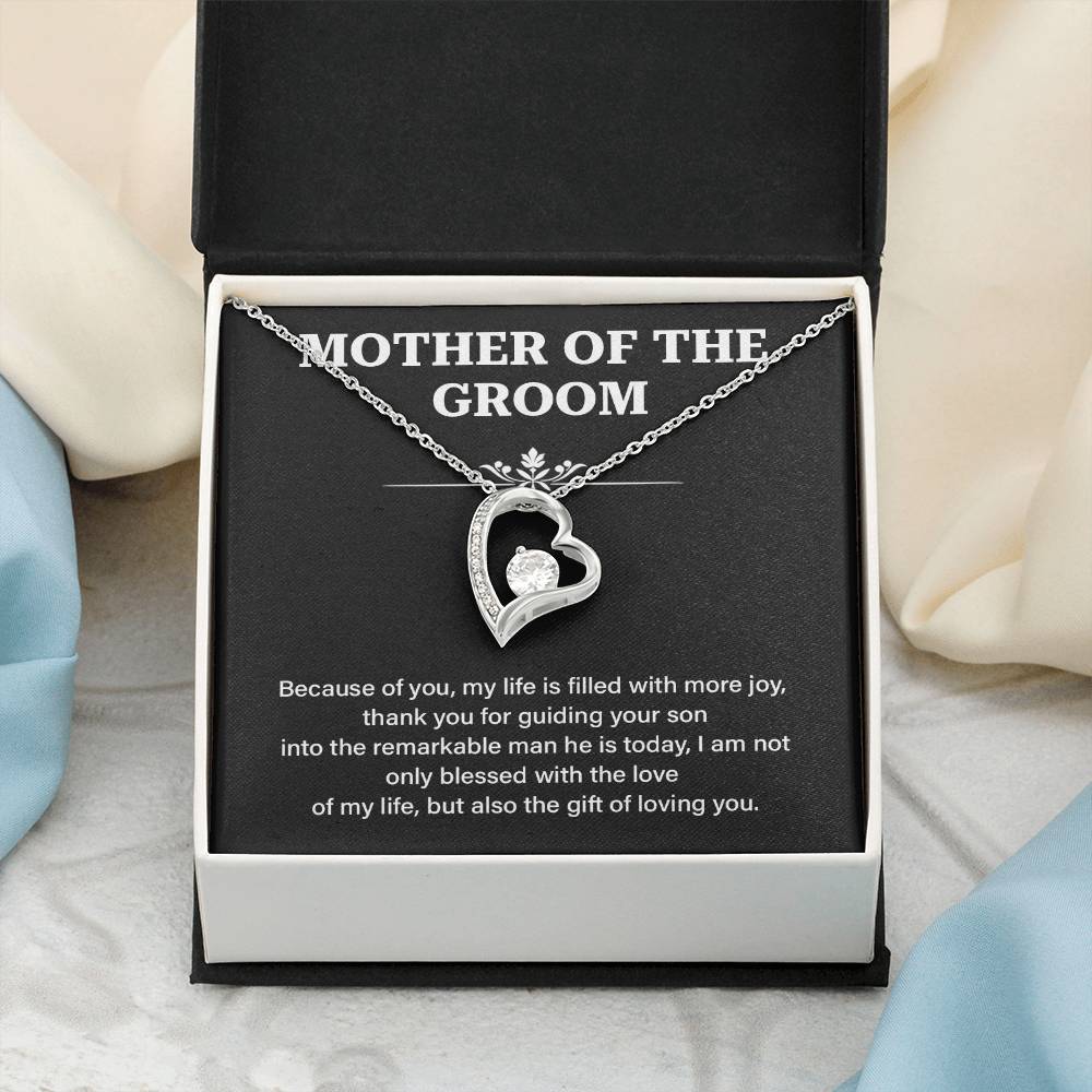 To The Mother Of The Groom Mother Of The Groom Necklace Gift Sentimental Jewelry For Mother Of The Groom Jewelry Gift For Groom's Mom Special Gift For Groom's Mom Meaningful Gift For Groom's Mother Supportive Gift For Mother Unique Gift For Mother