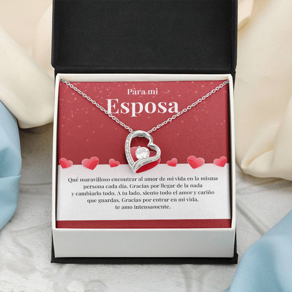 Romantic Spanish Gift for Wife with Message Card
