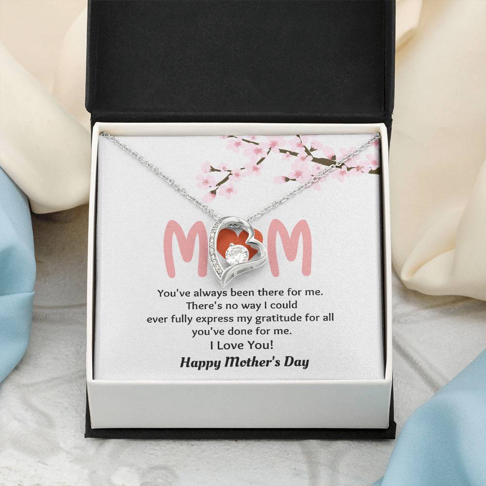 Mother’s Day Necklace Gift for Mom – Jewelry Box