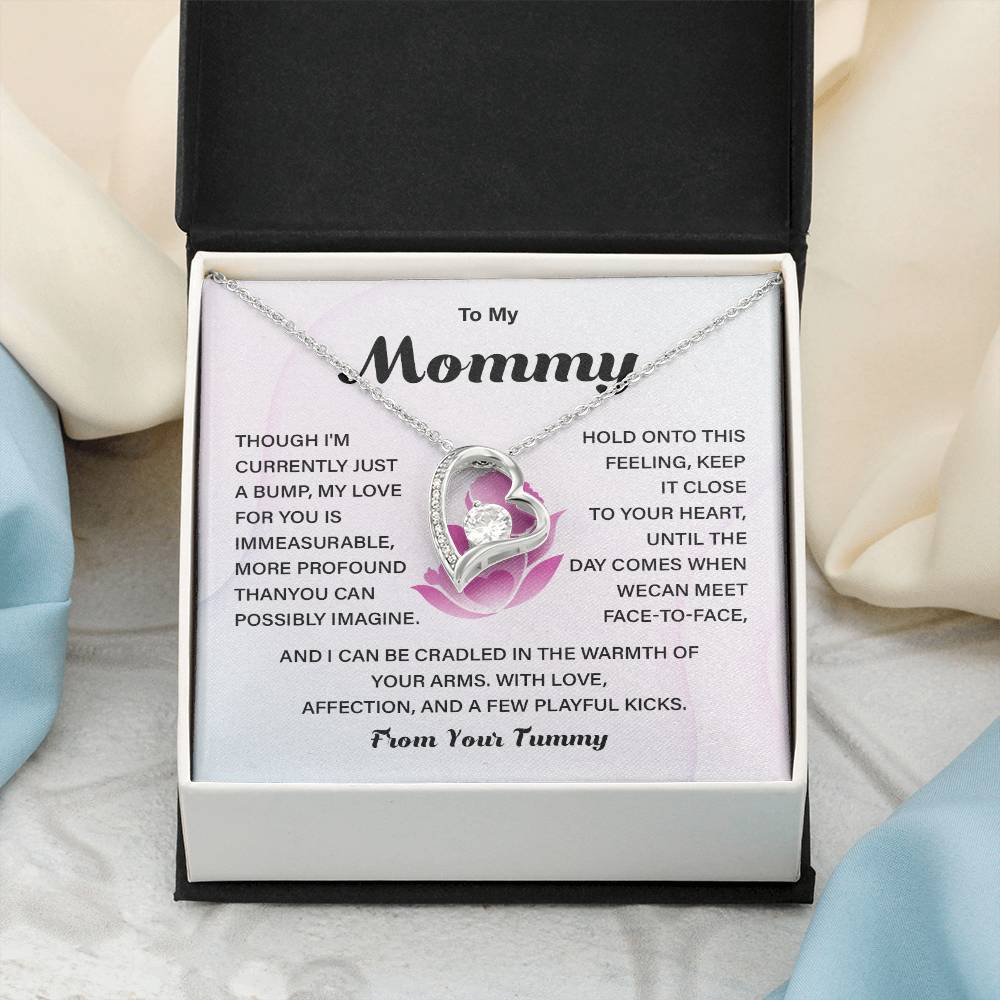 Mommy Necklace Gift from Baby Bump