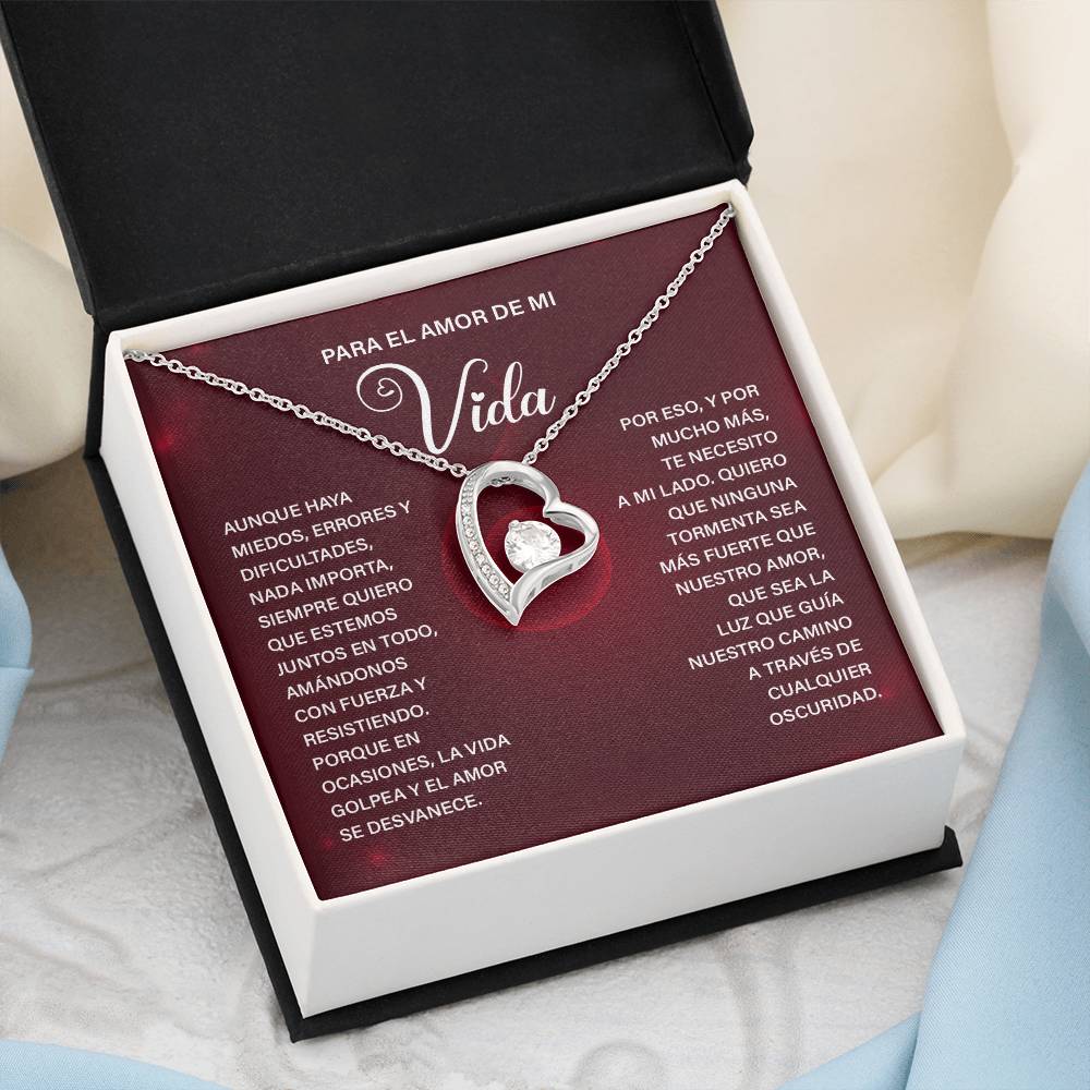 Spanish Love Necklace Gift for Wife or Girlfriend