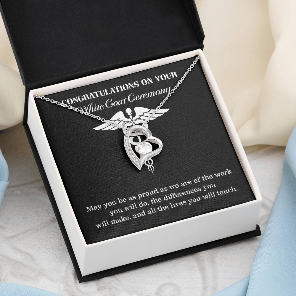 Congratulations On Your White Coat Ceremony You Can Conquer Necklace Enjoy The Journey Necklace Personal Growth Jewelry Motivational Jewelry Meaningful Gift For Graduates Achievements Necklace Congratulations Necklace White Coat Ceremony