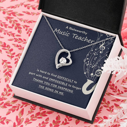 A Noteworthy Music Teacher Artistic Expression Jewelry Melodic Journey Necklace Passion For Music Necklace Soulful Artistry Jewelry Musical Journey Gift Creative Flow Necklace Inspiring Art Jewelry Imaginative Sound Jewelry Cultural Expression Necklace