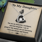 To My Daughter Necklace Proud of the Woman You Are