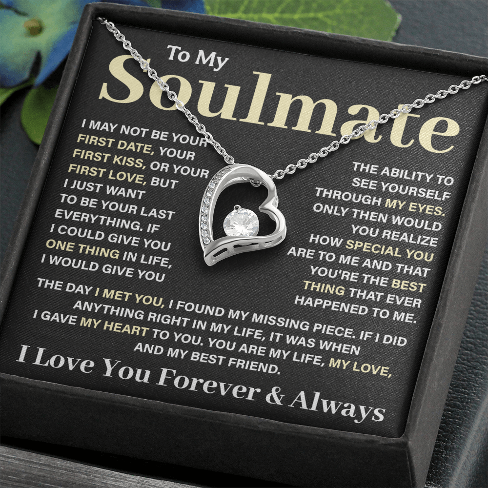To my soulmate