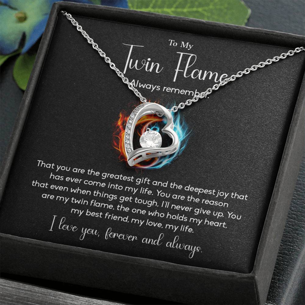 Twin Flame Gift for Her – Deep Love Card Message
