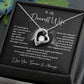 Dearest Wife Necklace Gift with Message Card Box
