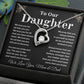 To Our Daughter: A Heartfelt Necklace Gift To Inspire And Celebrate Your Strength, Love, And Dreams