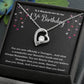 13th Birthday Necklace for Teen Girl – Heart Pendant & Loving Card