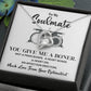 Funny Optometrist Necklace Gift for Soulmate