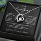 Gift for Girlfriend or Wife – Love Necklace with Card
