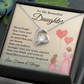 Daughter Necklace Gift Braver Than You Believe Card