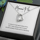 Momma To Be Necklace – Pregnancy Gift with Heartfelt Message