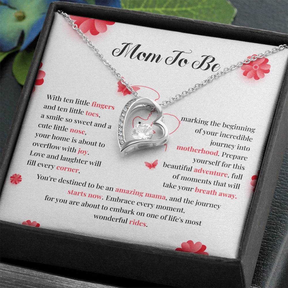 Mom to Be Necklace Gift for Pregnant Wife