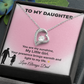To My Daughter Necklace Sunshine Gift from Dad