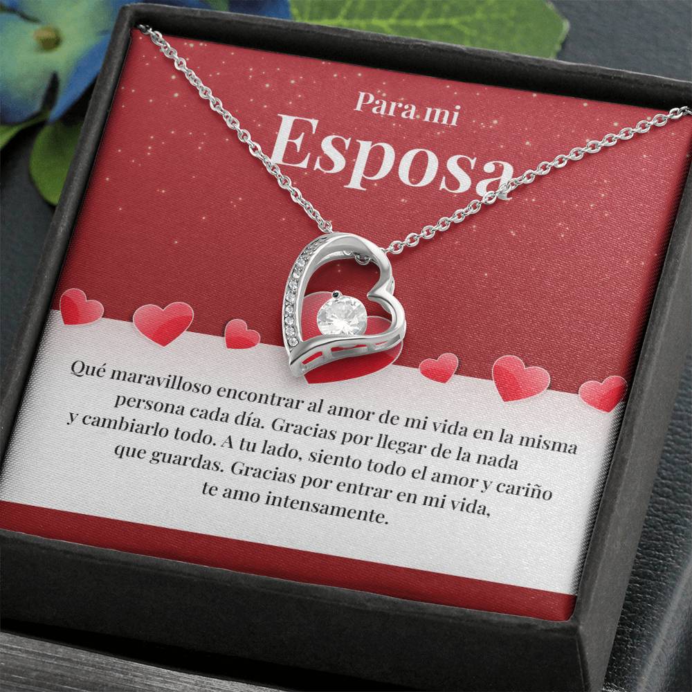 Romantic Spanish Gift for Wife with Message Card