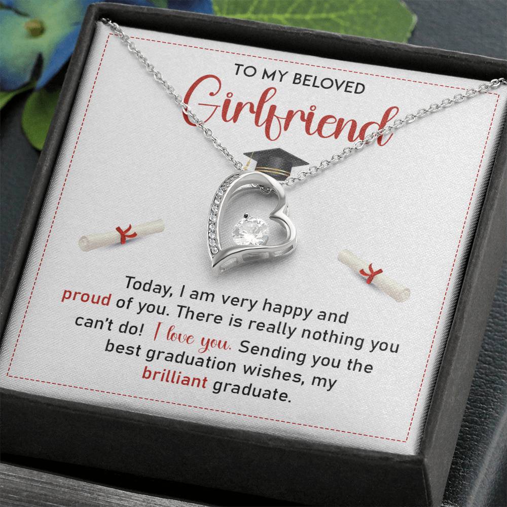 Graduation Gift Necklace for Girlfriend from Boyfriend