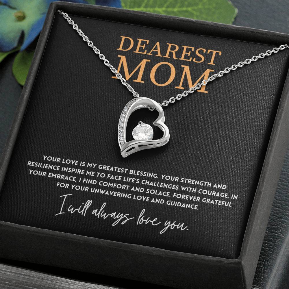 Dearest Mom, Best Necklace Gift For Mother Day Inspirational Necklace Gift Thoughtful Necklace Gift Best Mother’s Day Necklace Gift Jewelry Gift Meaningful Necklace Gift Sentimental Necklace Gift Thoughtful Jewelry