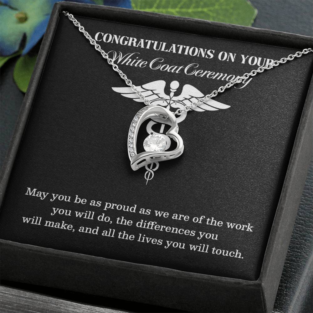 Congratulations On Your White Coat Ceremony You Can Conquer Necklace Enjoy The Journey Necklace Personal Growth Jewelry Motivational Jewelry Meaningful Gift For Graduates Achievements Necklace Congratulations Necklace White Coat Ceremony