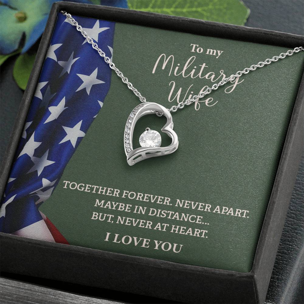 Military Wife Gift from Husband – With Message Card