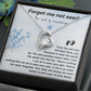 Forget Me Not Seed the seed of miscarriage Necklace