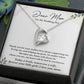 Bride to Mom Wedding Gift – Heart Necklace Box