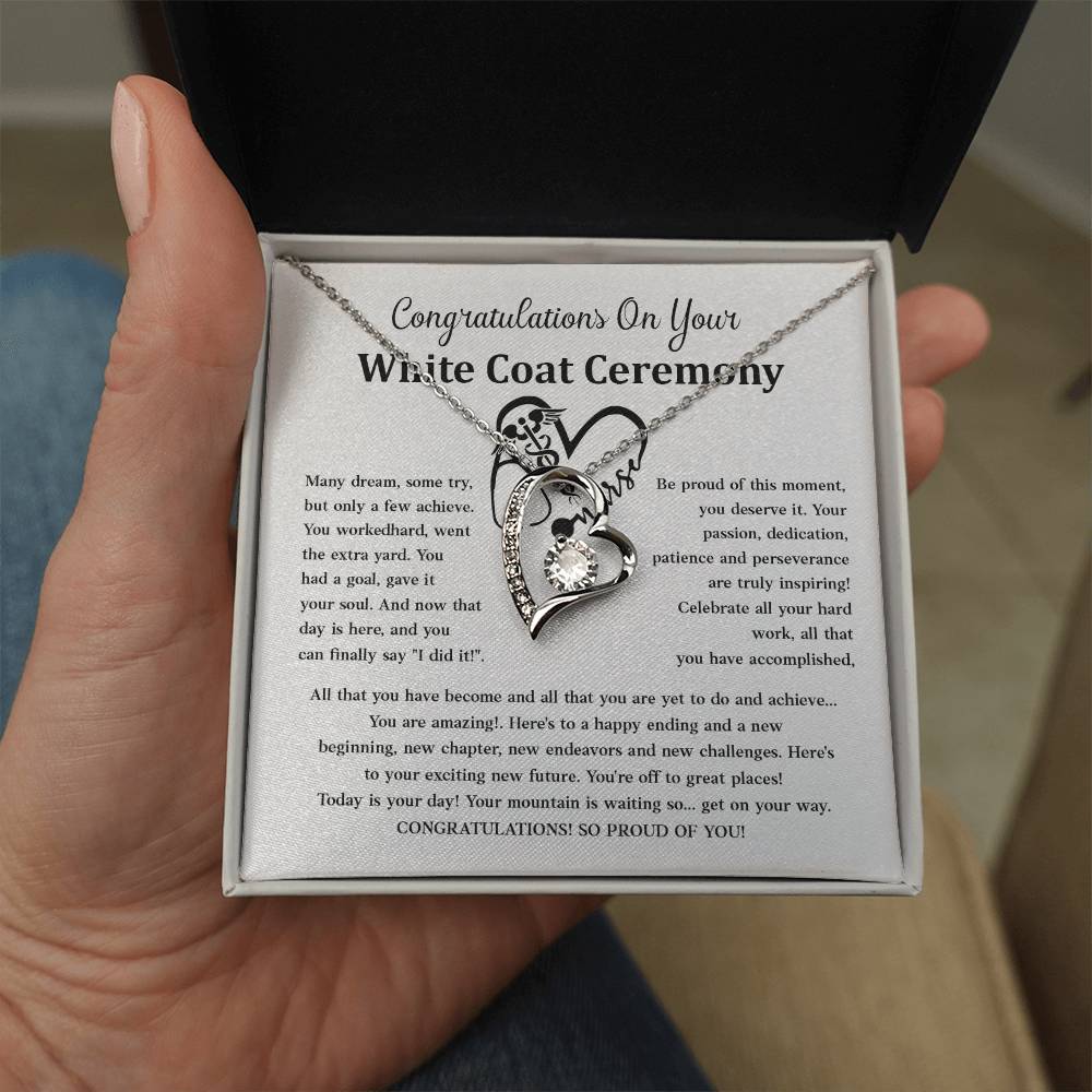 Congratulations On Your White Coat Ceremony You Can Conquer Necklace New Chapter Necklace Personal Growth Jewelry Motivational Jewelry White Coat Ceremony Congratulations Necklace Meaningful Gift For Graduates Emotional Connection Necklace