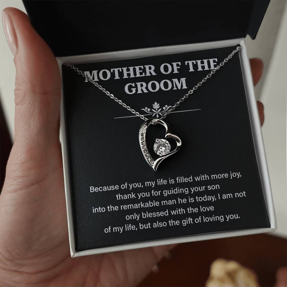 To The Mother Of The Groom Mother Of The Groom Necklace Gift Sentimental Jewelry For Mother Of The Groom Jewelry Gift For Groom's Mom Special Gift For Groom's Mom Meaningful Gift For Groom's Mother Supportive Gift For Mother Unique Gift For Mother