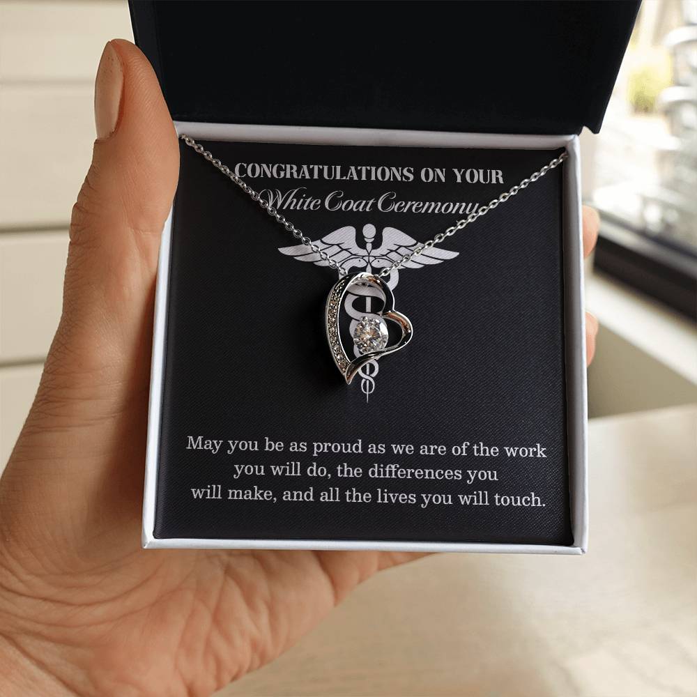 Congratulations On Your White Coat Ceremony You Can Conquer Necklace Enjoy The Journey Necklace Personal Growth Jewelry Motivational Jewelry Meaningful Gift For Graduates Achievements Necklace Congratulations Necklace White Coat Ceremony