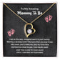 Mommy to Be Necklace Gift – Pregnancy Gift Box Jewelry