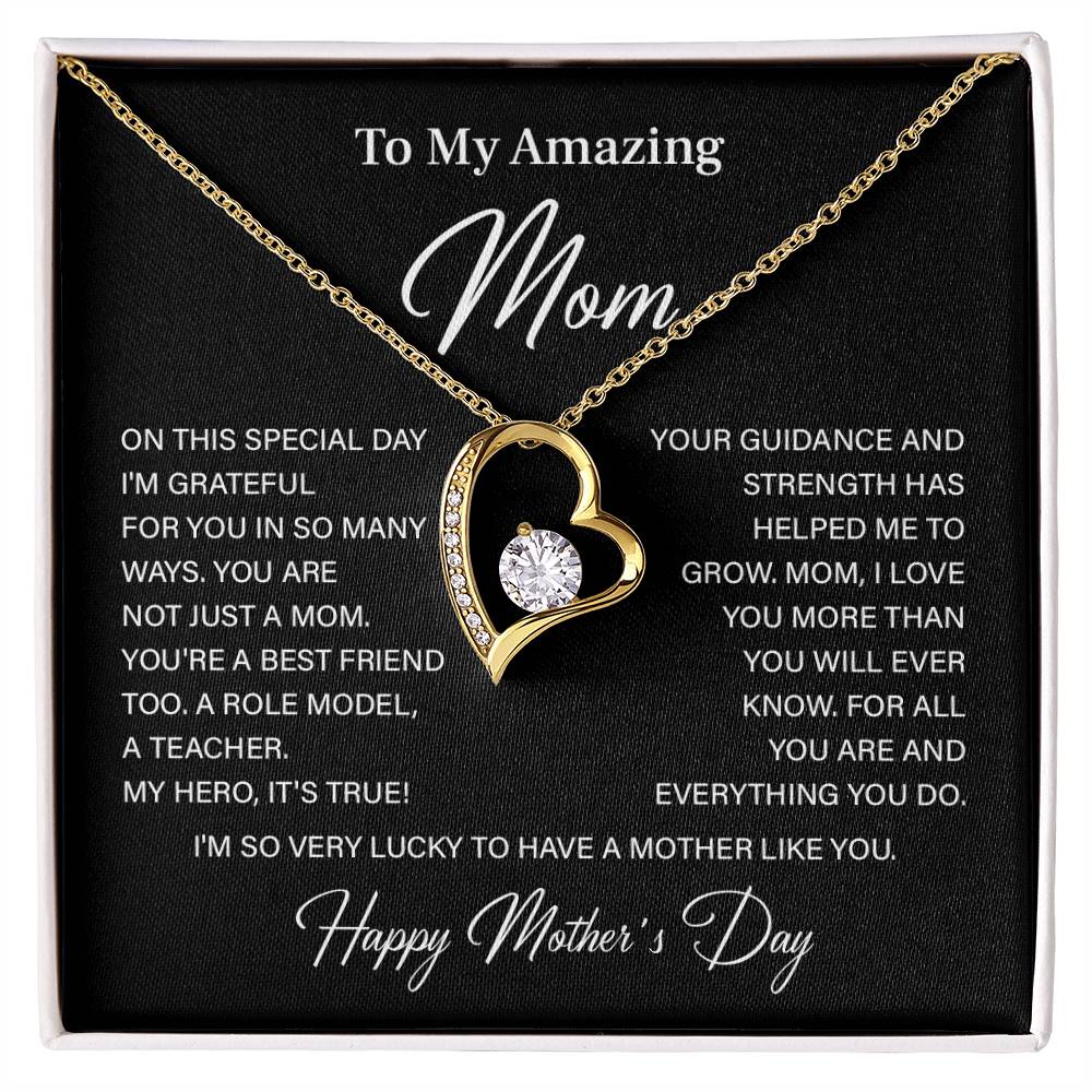 To my Amazing mom on this special day.