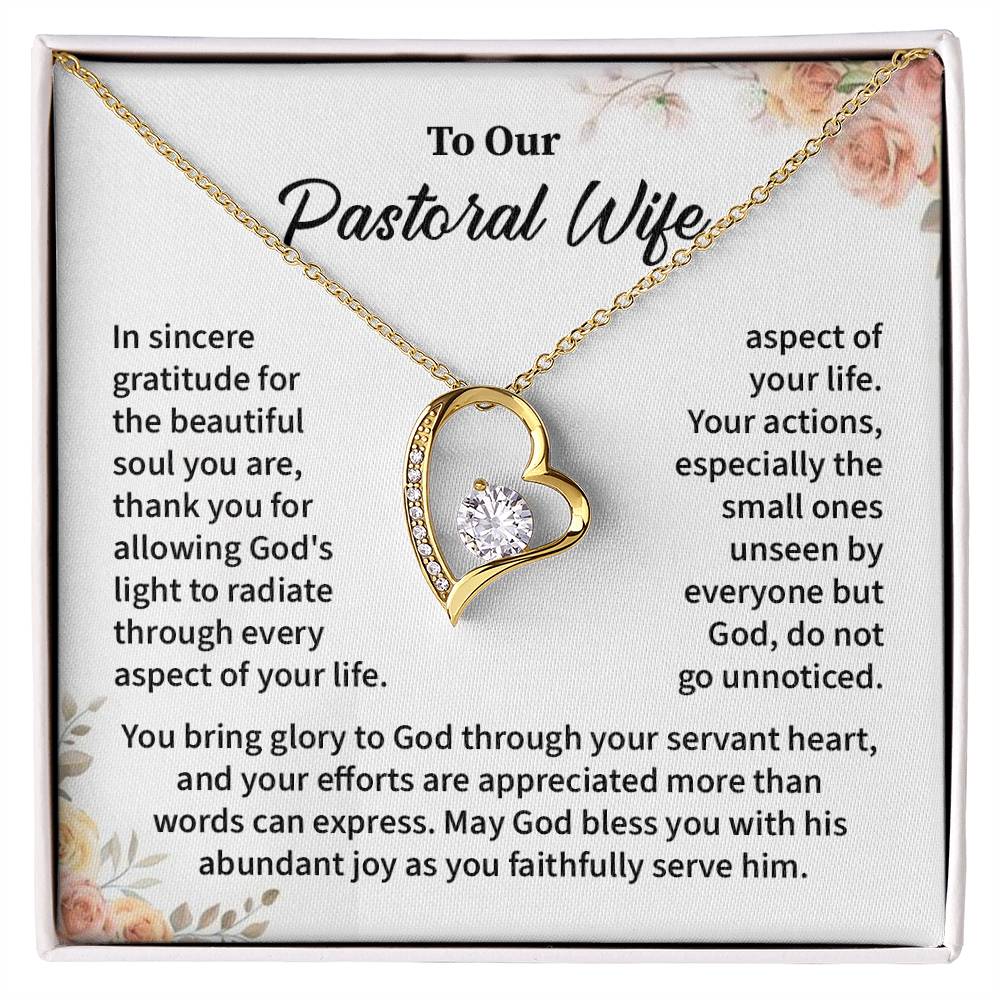 To our pastoral wife in sincere.