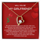 Will You Be My Girlfriend? - Romantic Proposal Gift, Heartfelt Love Message Keepsake, Celebrate New Beginnings Together