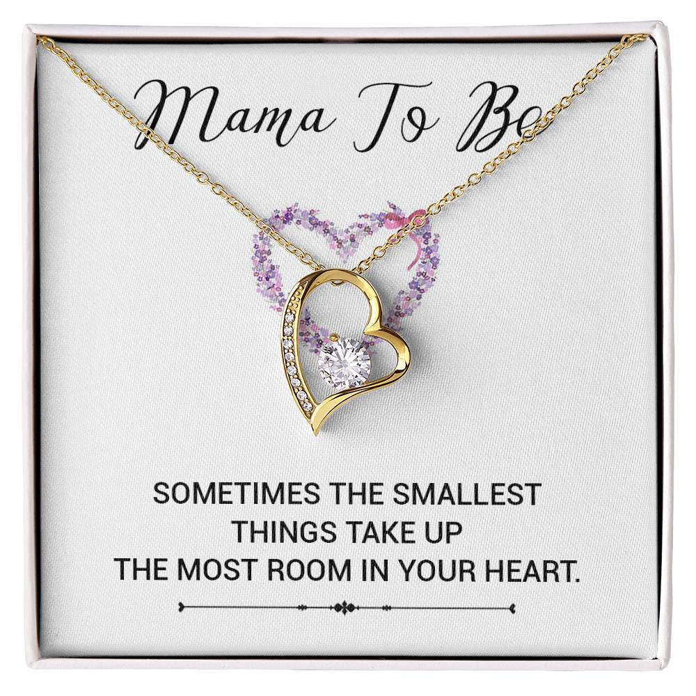 Mama To Be Gift Necklace – Sentimental Message Card and Box