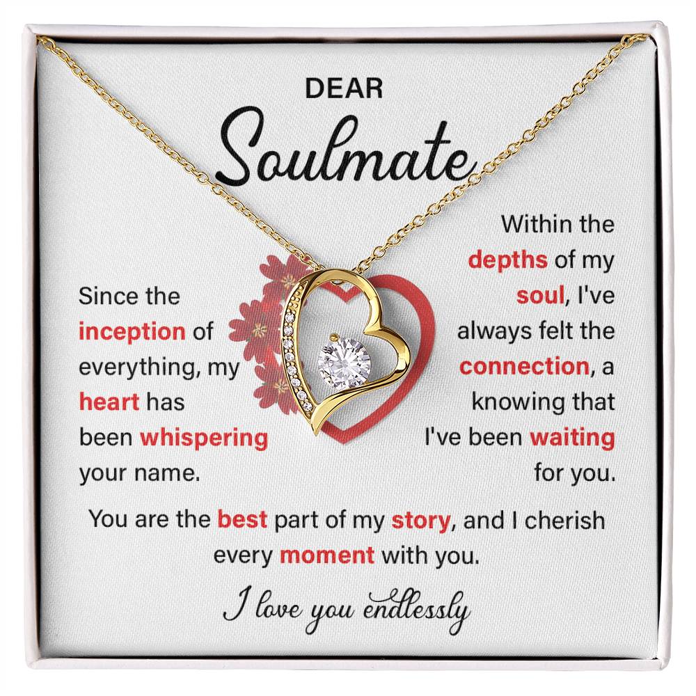 Dear soulmate since the inception.