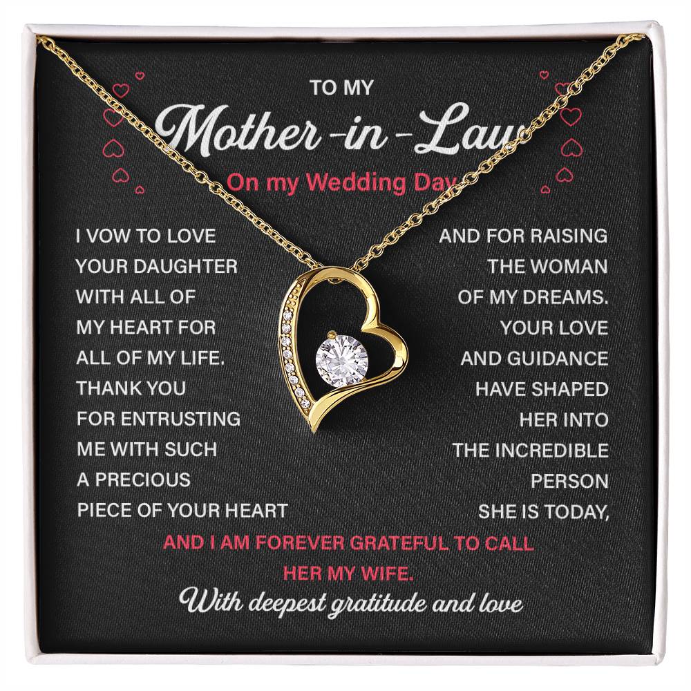Wedding Day Gift for Mother-in-Law from Groom