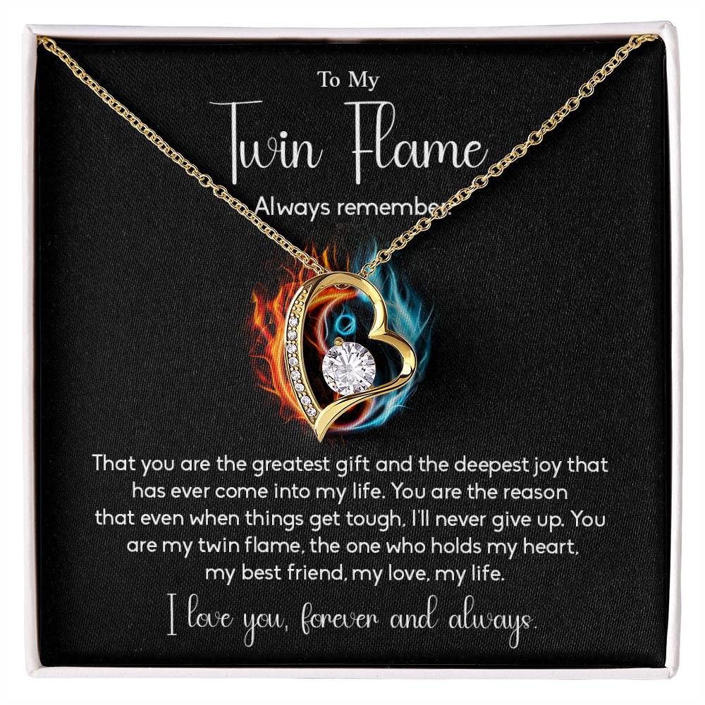 Twin Flame Gift for Her – Deep Love Card Message