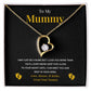 Pregnancy Necklace for Mummy – Gift from Bump with Love Note Card