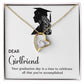 Graduation Necklace Gift for Girlfriend Achiever