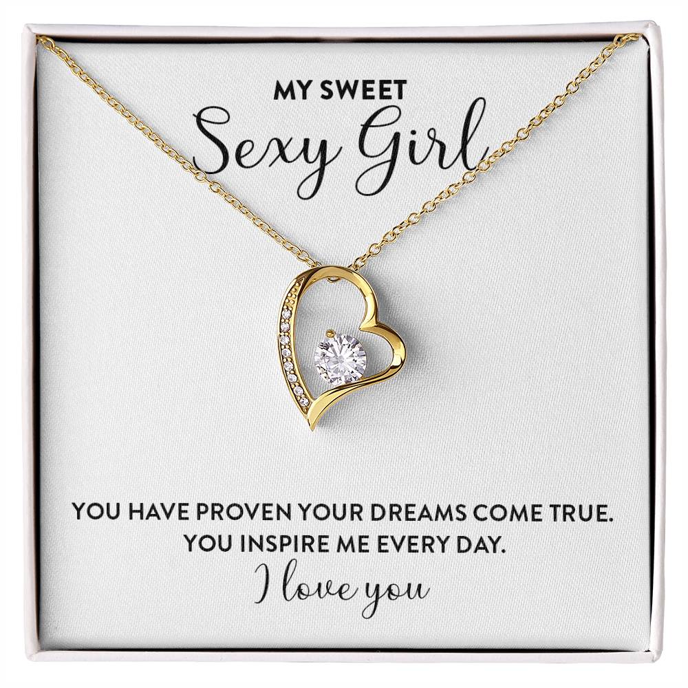 Romantic Necklace Gift for Sexy Girlfriend