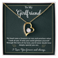 Jewelry Gift with Deeply Sentimental Message Card To My Girlfriend
