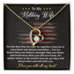 Military Wife Necklace - Braver, Stronger, Loved Forever, A Heartfelt Gift Of Love Across Distance - From Your Heartfelt Husband